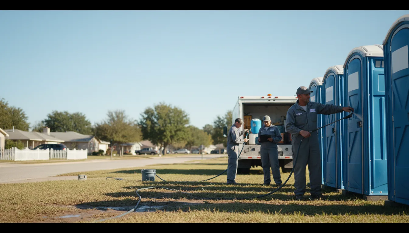 Long-Term Portable Toilet Rental in Dunfermline, IL near me